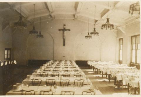 St-Josephs-College_(1943)_0008-Sepia-Refectory